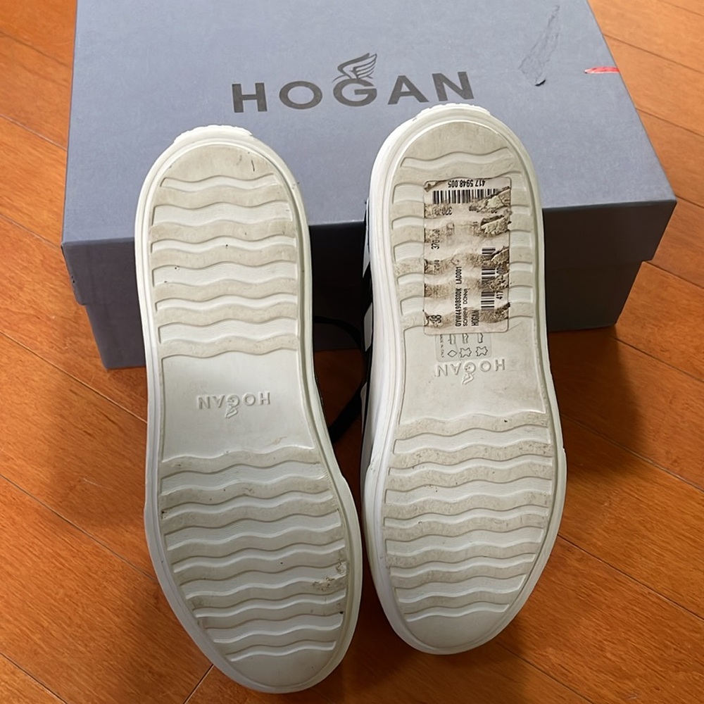 HOGAN Maxi 222 Leather Sneakers - Picture 4 of 7